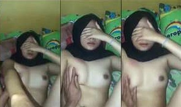 Yandex Abg Jilbab Hitam Tersipu Malu Diliatin Pacar