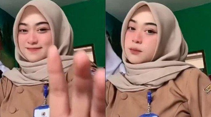 Viral Murid dan Guru Salsa Trending di Sosmed