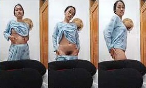 Nadia Abg Indo Main Santai Sebelum Tidur Malam