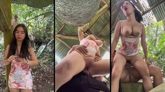 Viral Cara Unik Kakak Paola Menikmati Suasana Adem Di Kebun