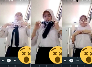 Sesi Buka Puasa Bersama Abg Cosplay Seragam Smp Setelah Buka