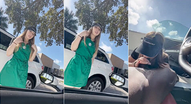 Viral Pelayanan Tak Biasa, Pegawai Starbucks Temui Pelanggan di Tempat Parkir